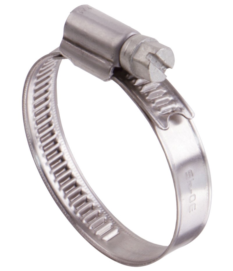 Hose Clip 16-25 mm clamping range Euro 9 steel DIN 3017 