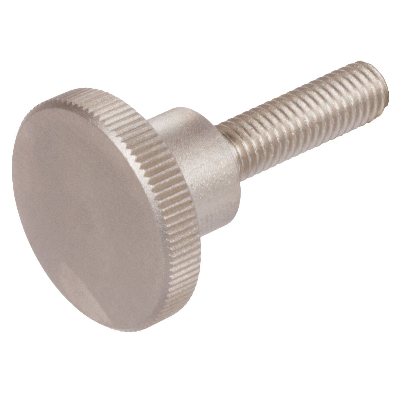 Knurled thumb screw DIN 464 M8 x 20mm long stainless steel 1.4305 SKU:  65499225 - Maedler North America
