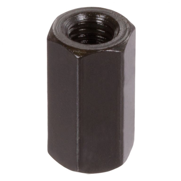 Extension nut DIN 6334 steel strength 10 thread M16 right hand height .