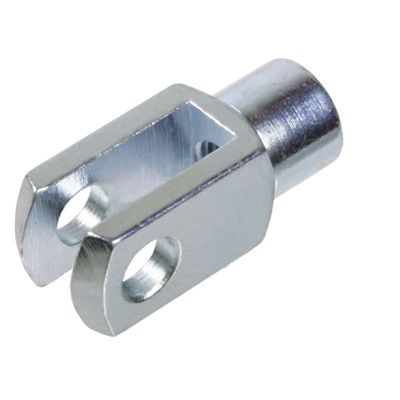 Clevis DIN 71752 Size 10 X 40 Right Handed Fine Thread M10x1.25 Steel ...