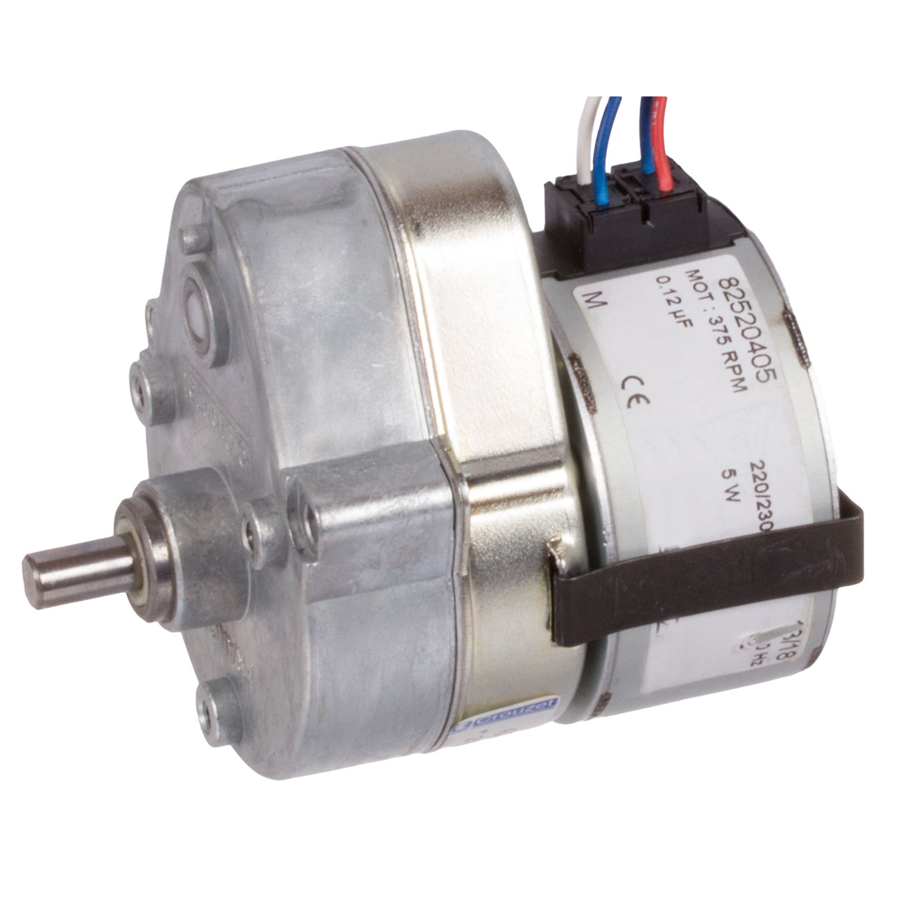 Small geared motor CRO 230V 50Hz with capacitor version B output