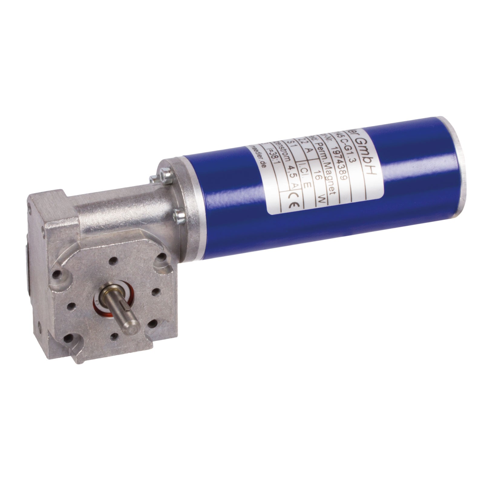 Small geared motor SE with DC motor 12V size 1 n2=200 rpm i=30:1 SKU:  43041412 - Maedler North America