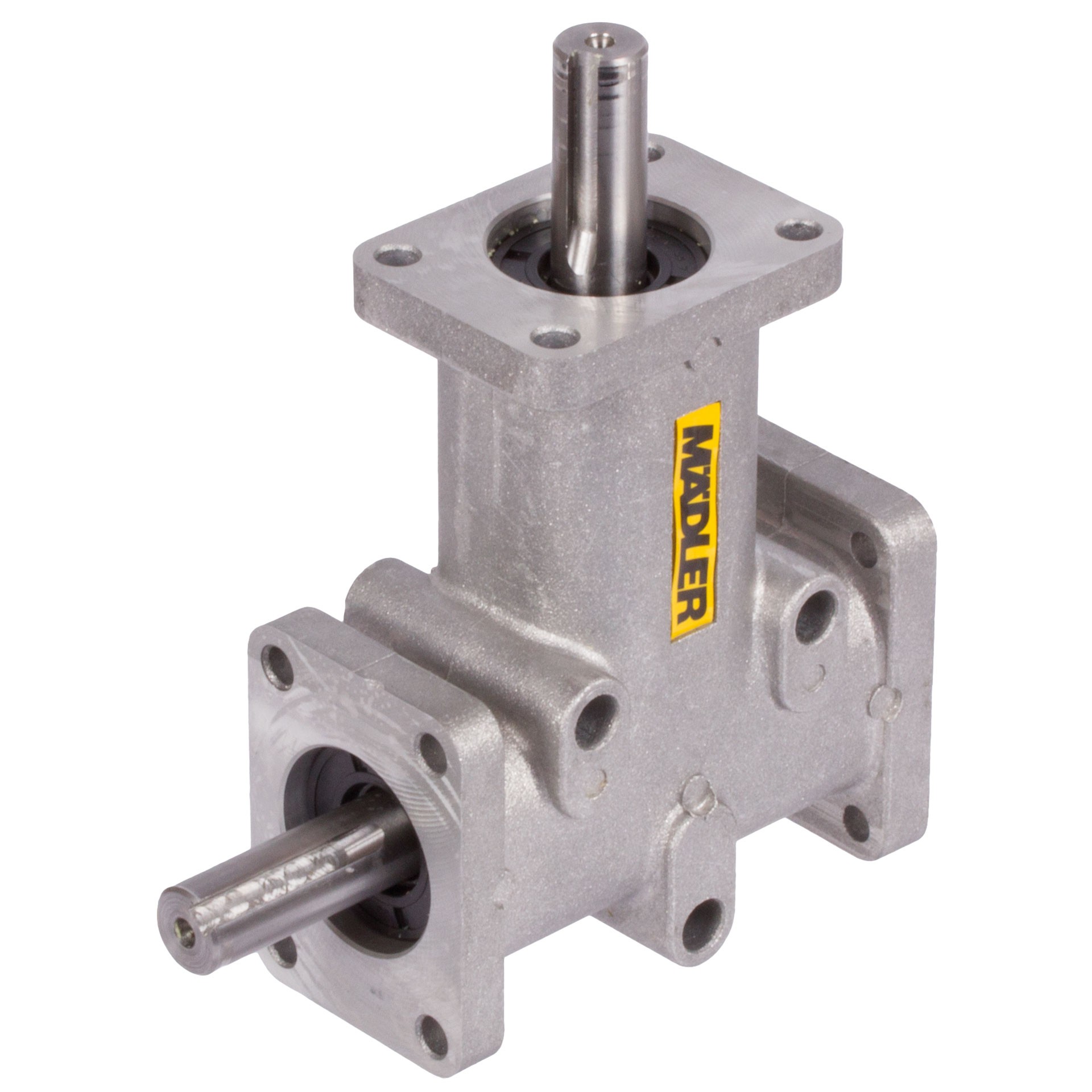 Bevel gearbox DZA, size 2, type A, i=2:1 SKU: 41001202 - Maedler North  America