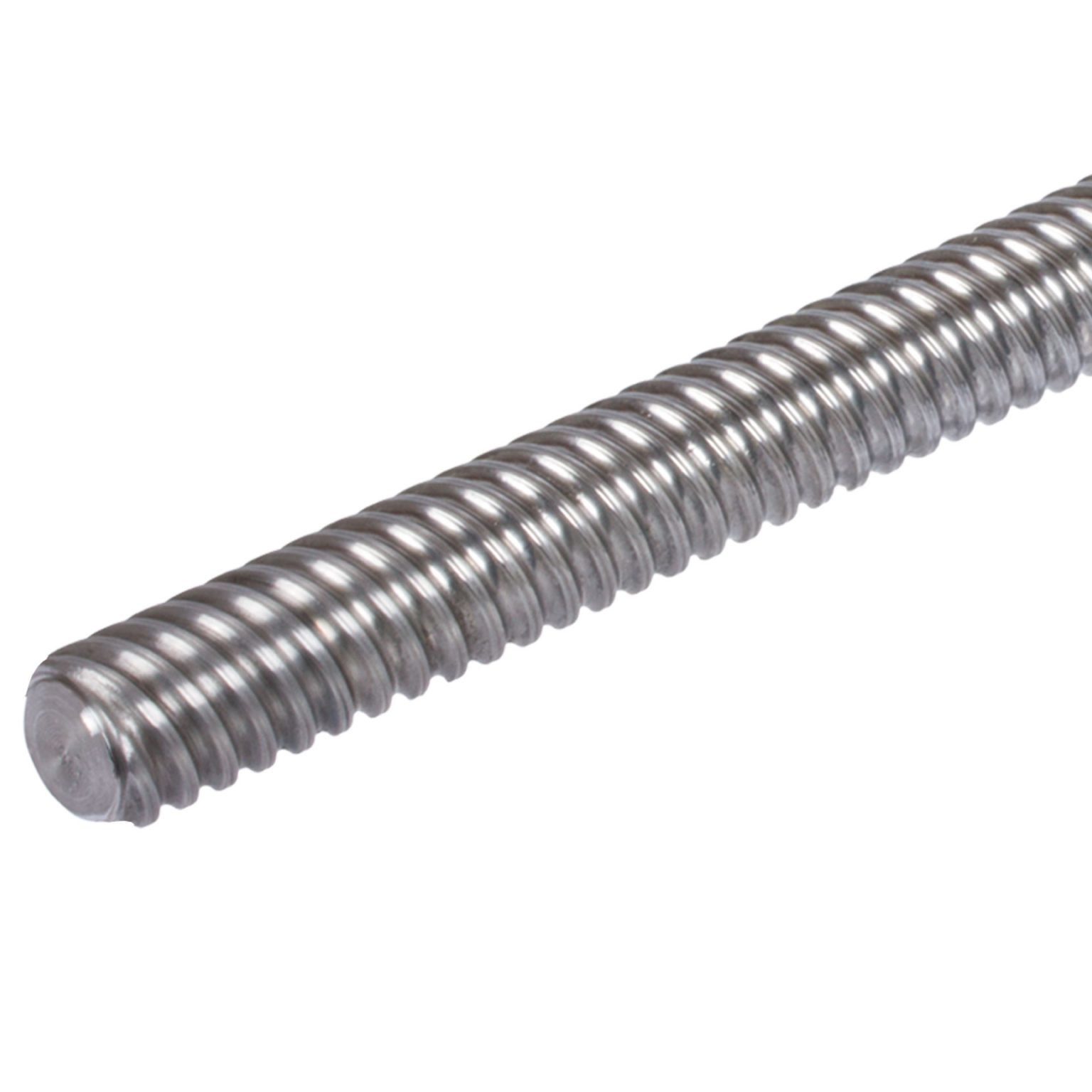 Ball screw spindle rolled 12x4mm length 645mm SKU 64012041 Maedler