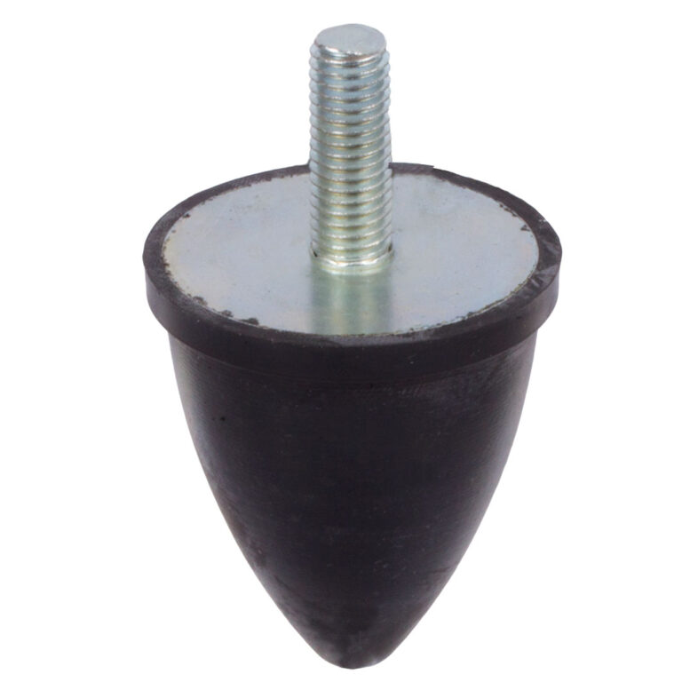 Rubbermetal buffer KP diameter 75mm height 89mm thread M12x37 SKU
