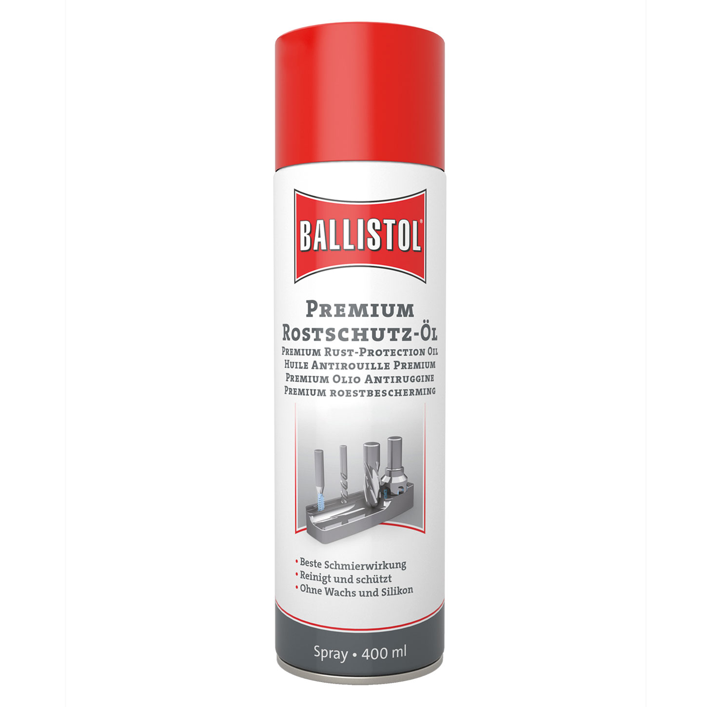 BALLISTOL Premium Rust Protection Oil Spray 400ml 25261 (Actual safety