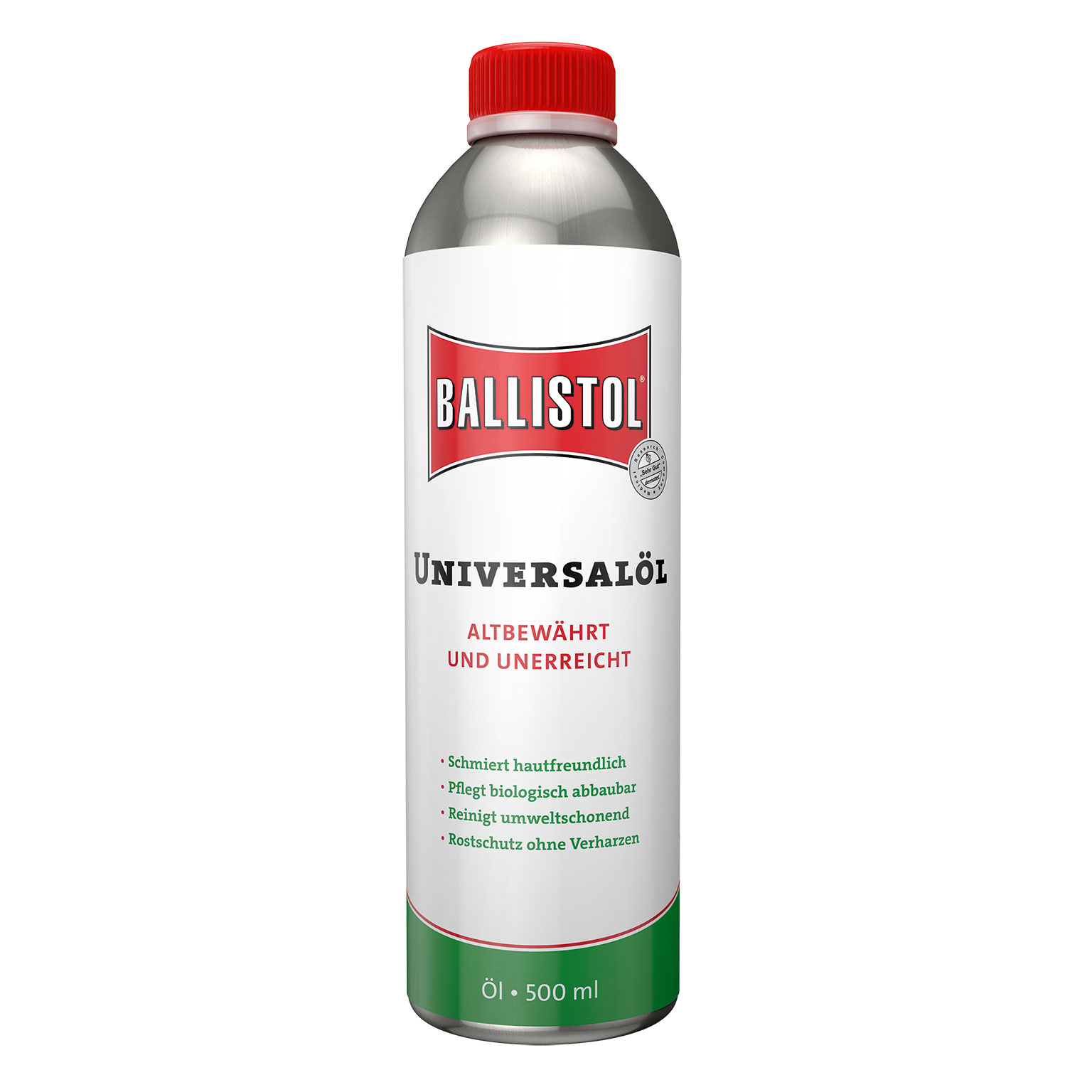 BALLISTOL Universal Oil Liquid 500ml 21150 (Actual safety data