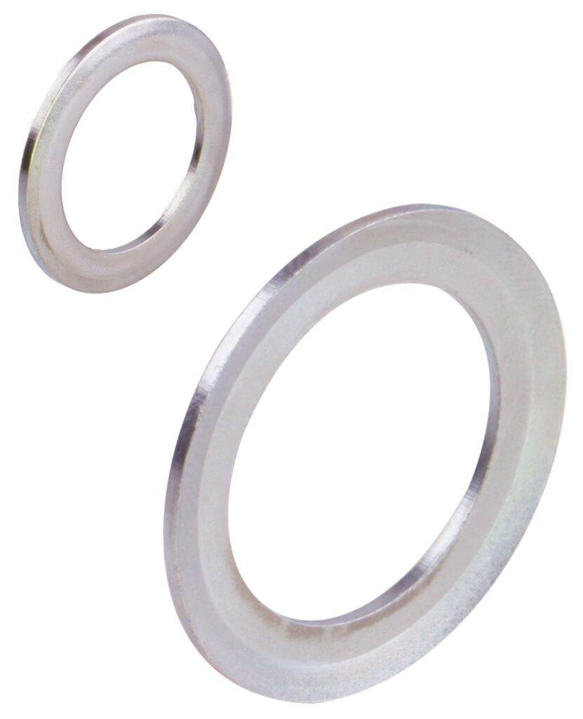 Flange for timing belt pulley thickness 1mm Ø 22 x 20 x 14mm stainless