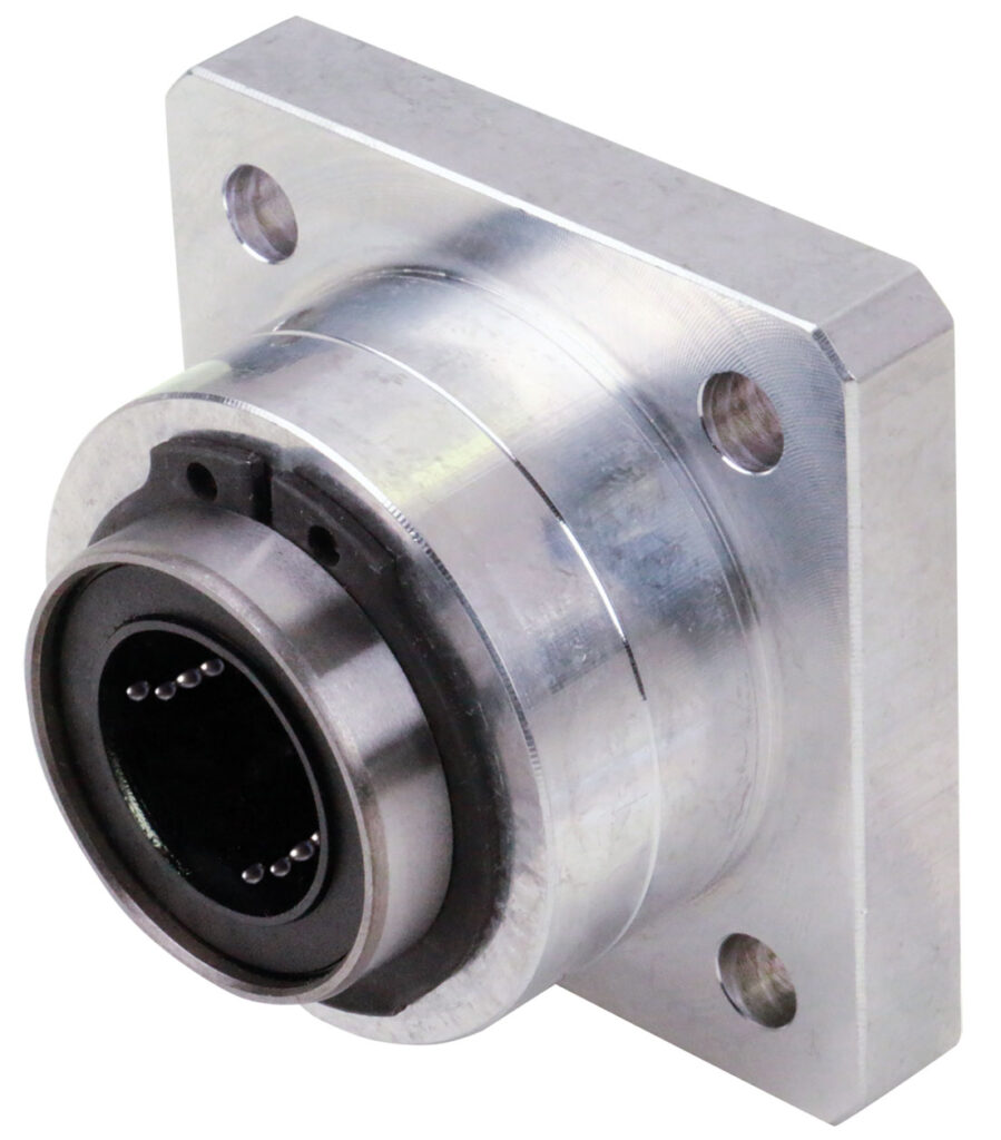 Linear bearing unit KG3FST ISO series 3 with linear ball bearing with