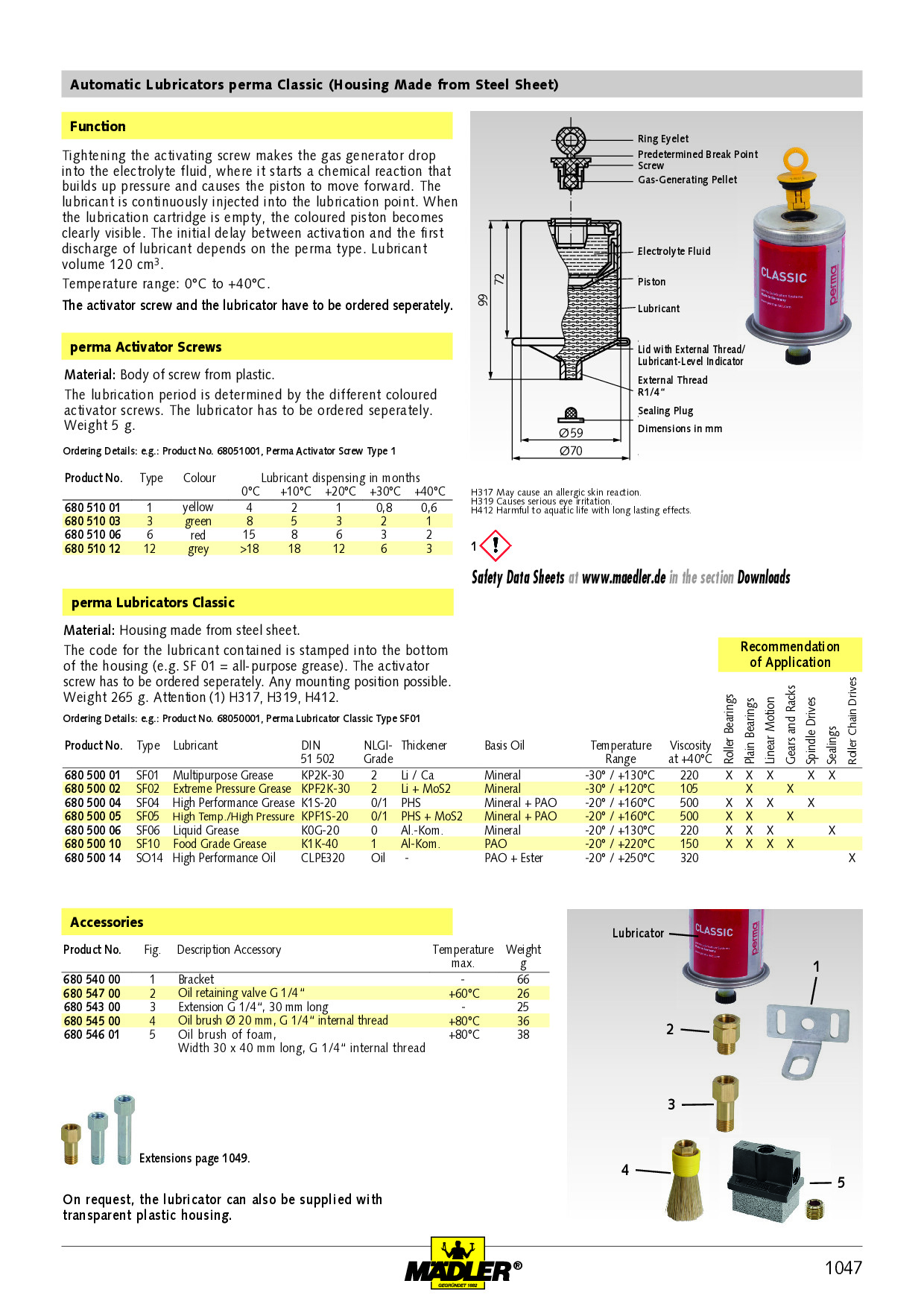 Boquilla De Engrase Cónica DIN 71412, Galvanizada H1 / M8 X 1 Con Rosca, Recto (Por 25 - Foto 6