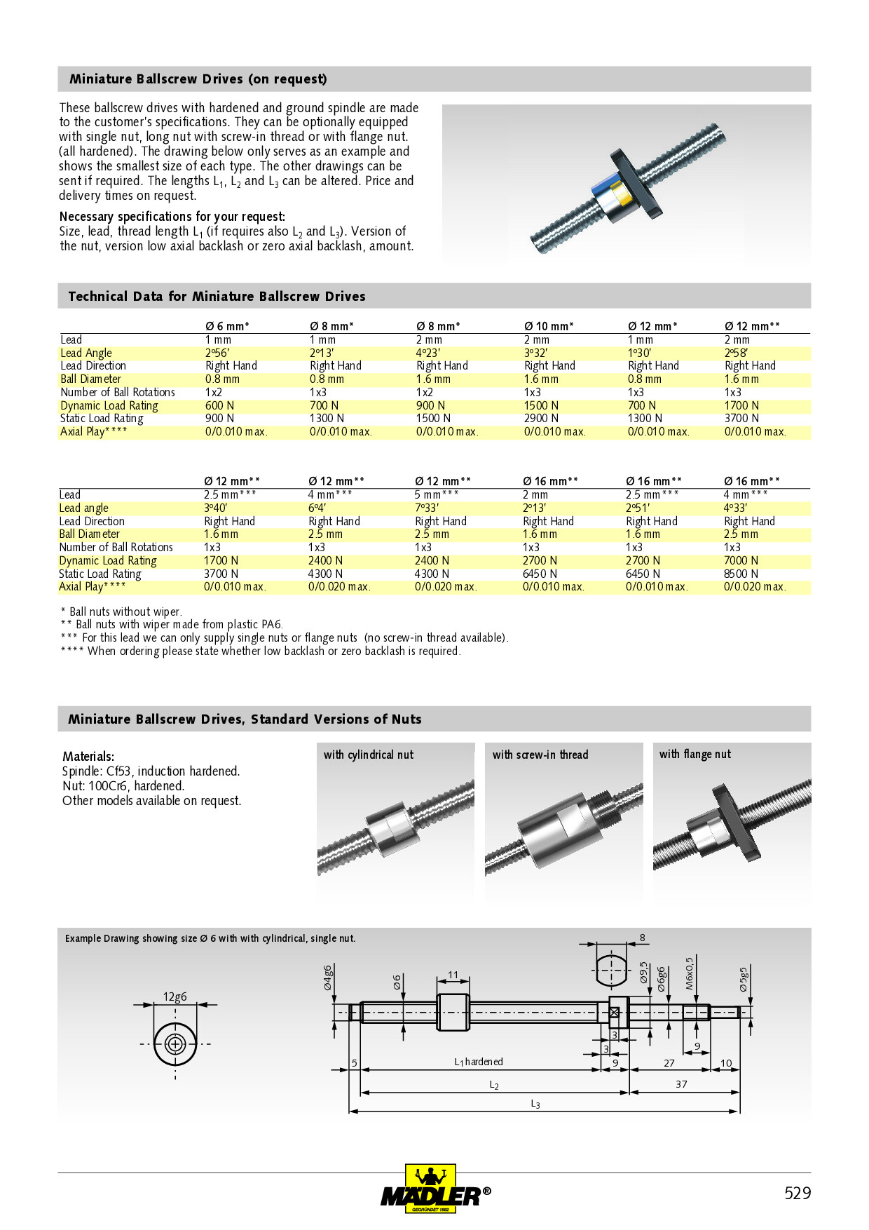 Splined shaft similar to DIN ISO 14 profile KW 18×22 x 1000mm long