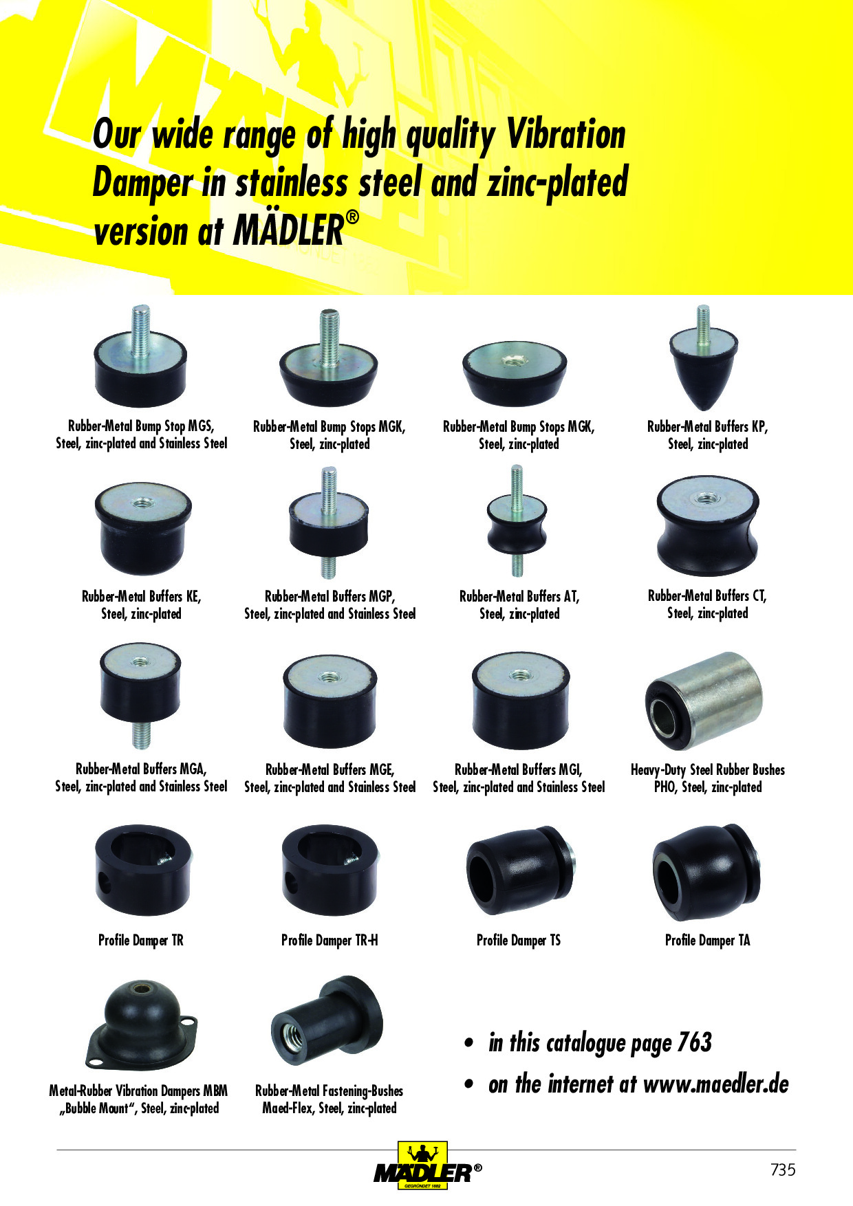 Woodruff key DIN 6888 material 1.4571 width 6mm x height 7,5mm PN: 61837607  – Maedler North America